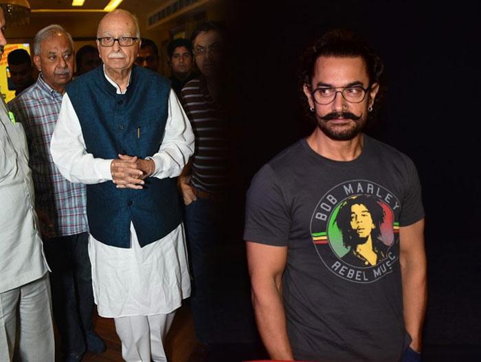 LK Advani Praises Aamir khan Secret Super Star