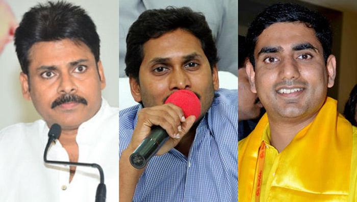 Lokesh, Jagan and Pawan Same to Same