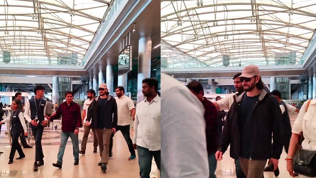 Mahesh Babu and family return to Hyderabad