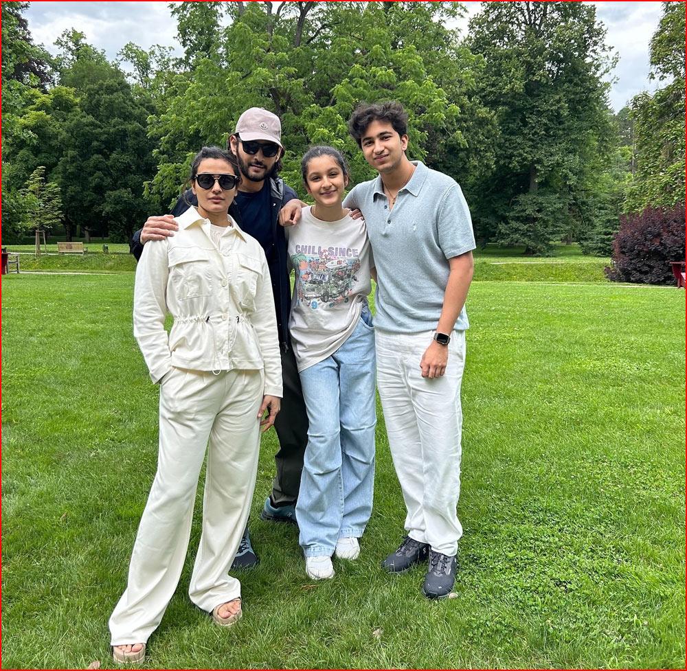 Mahesh Babu Enjoying A Vacation With His Family