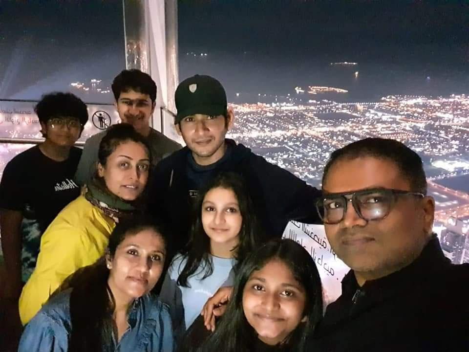 Mahesh Babu family Dubai vacation moments