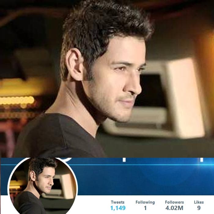 Mahesh Babu In Twitter 4 Million Followers! 