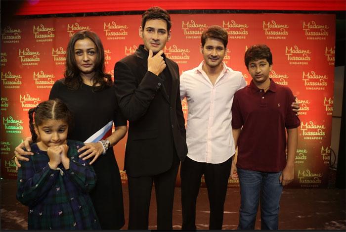 Mahesh Babu launches his Madame Tussauds wax statue at AMB Cinemas