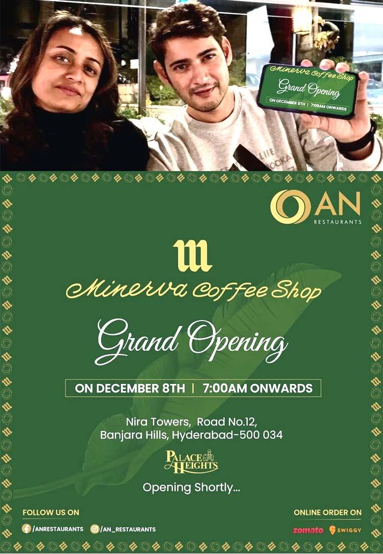 Mahesh Babu new restaurant open on