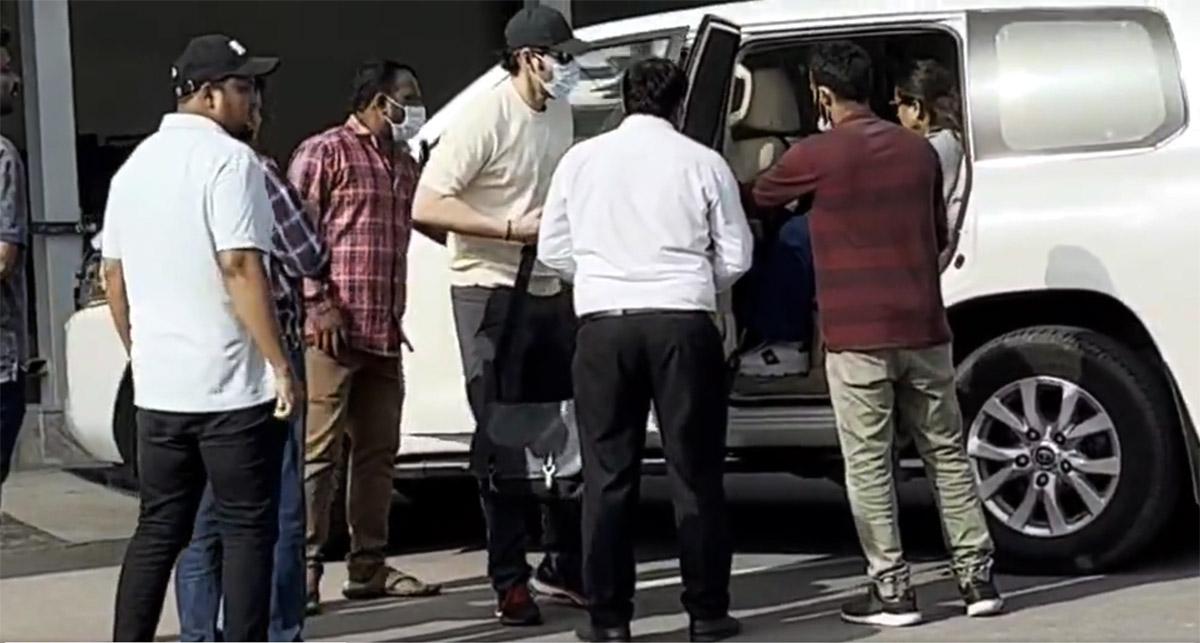 Mahesh Babu on a vacation to Europe with his family