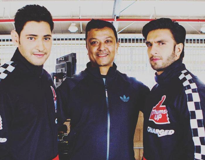 Mahesh Babu shoots new Thumbs Up commercial