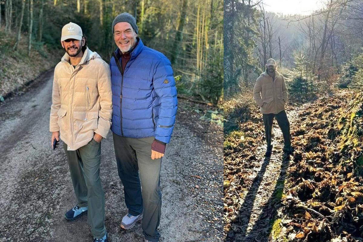 Mahesh Babu Trekking for SSMB29 at Germany