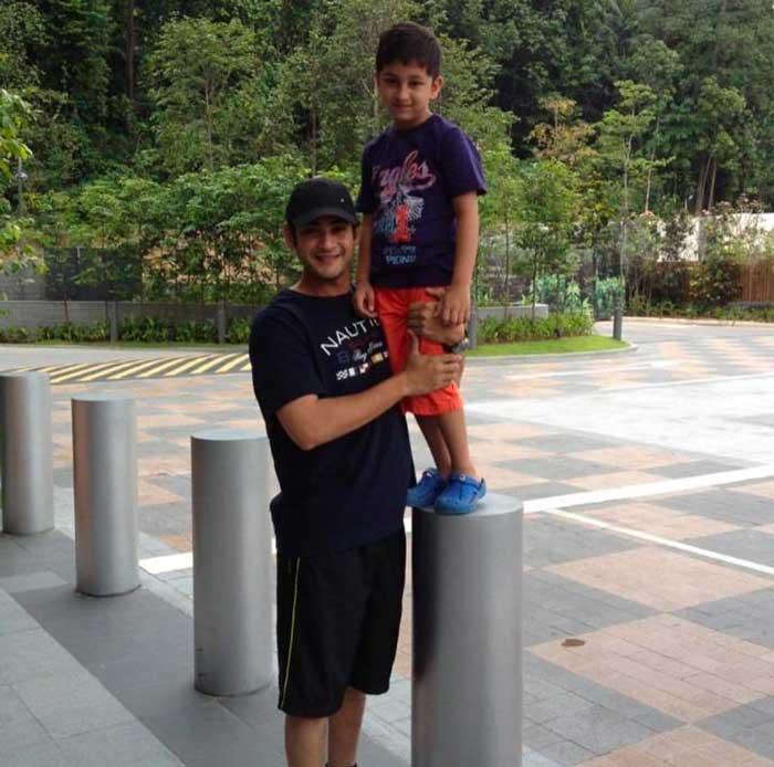 Mahesh misses his son B-Day