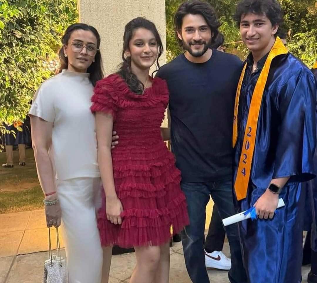 Mahesh new look from Gautam convocation