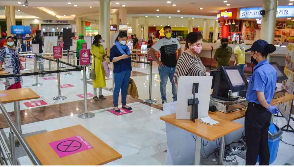 Malls open - Theaters Close 