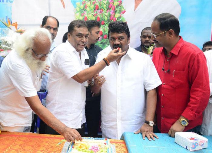 Manam Saitham Celebrates Talasani Birthday 