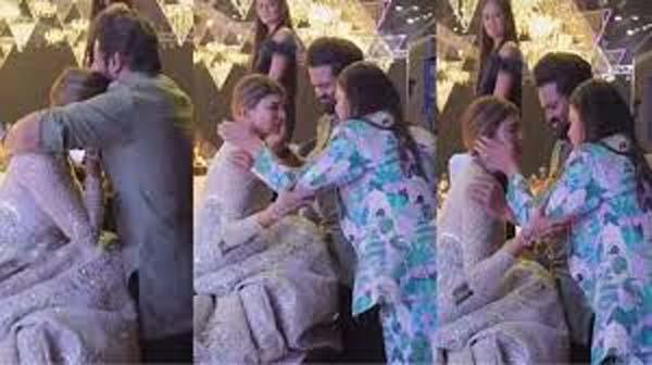 Manchu Lakshmi getting emotional With Manchu Manoj