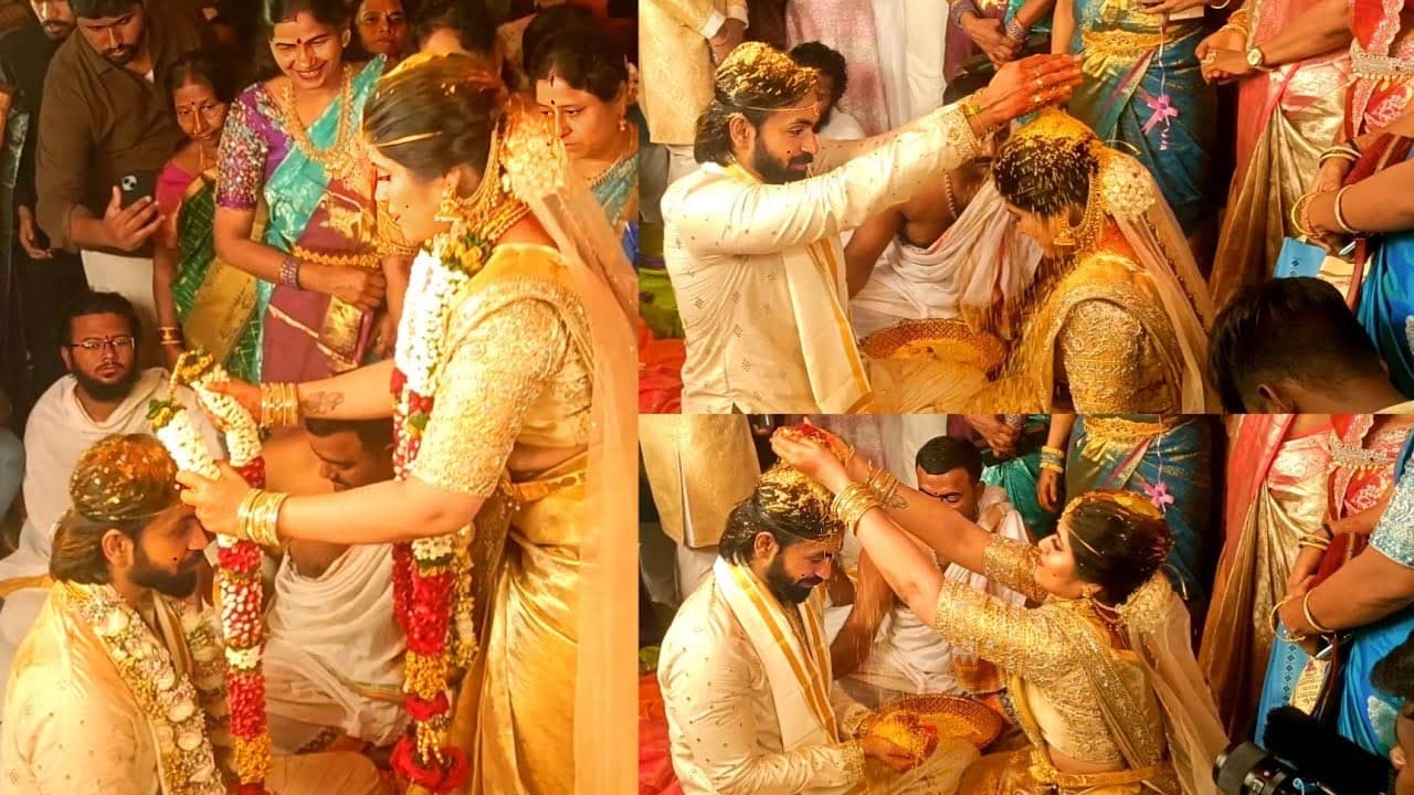 Manus Nagulapalli got married