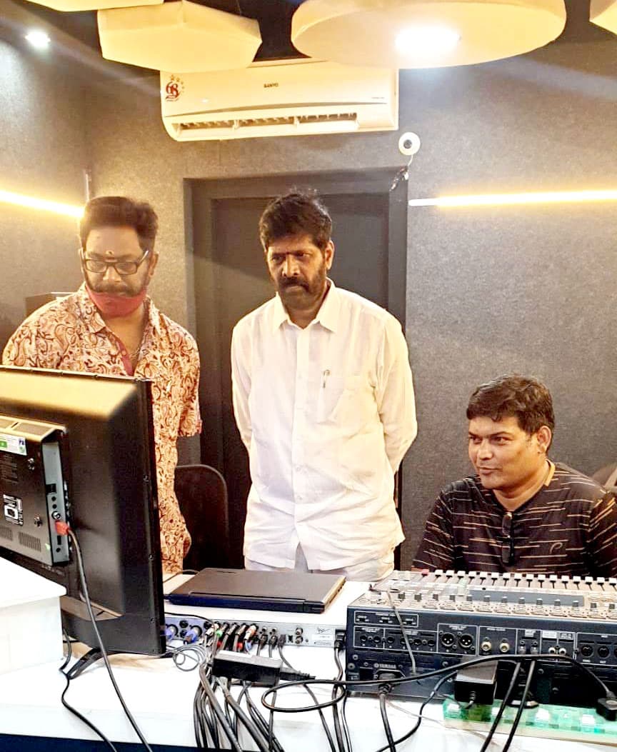 Meeko Prema Khada Chappali Recording begins.