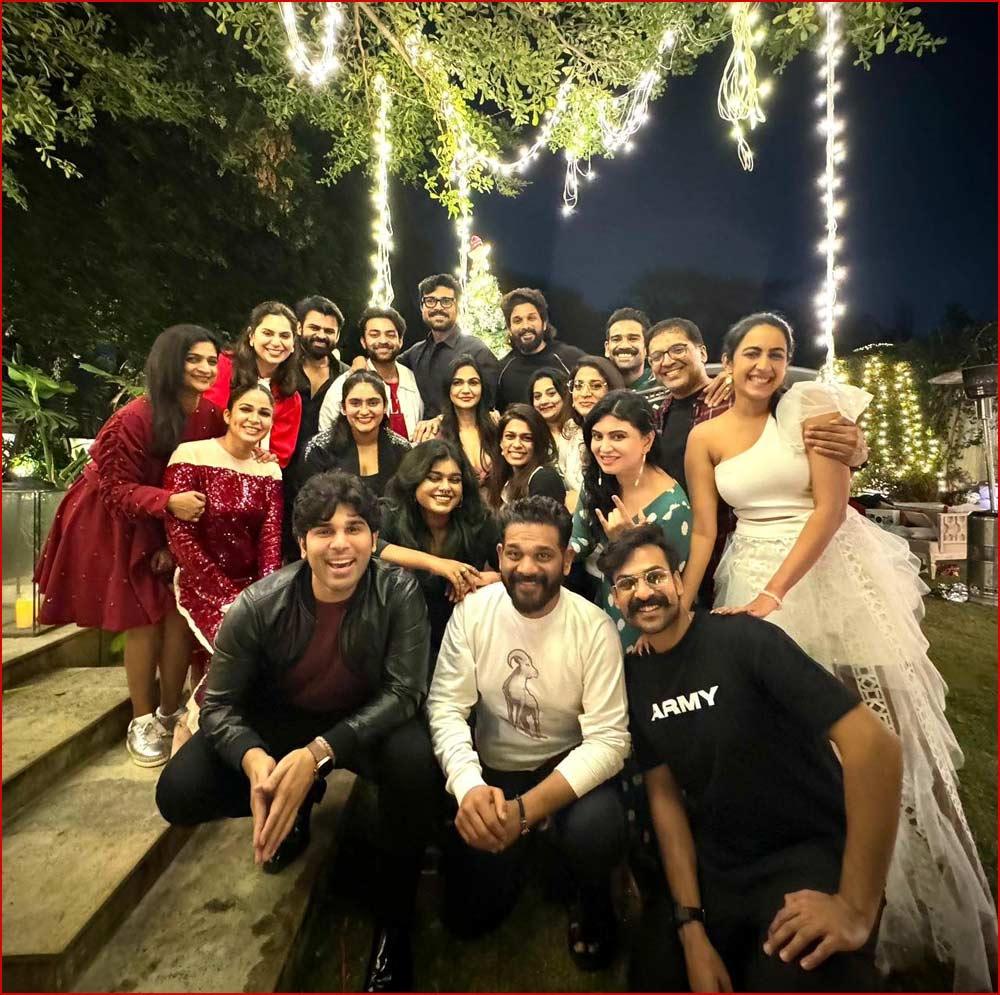 Mega family christmas celebration