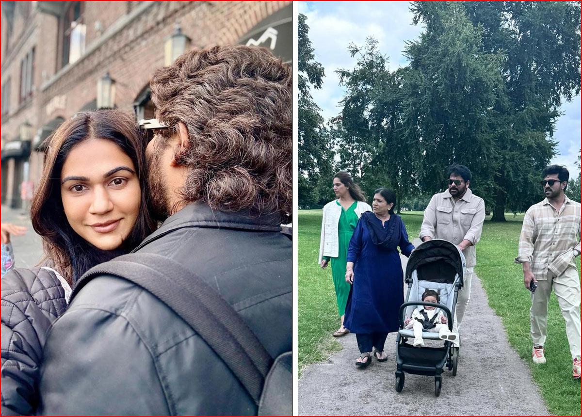 Mega family there - Allu family here