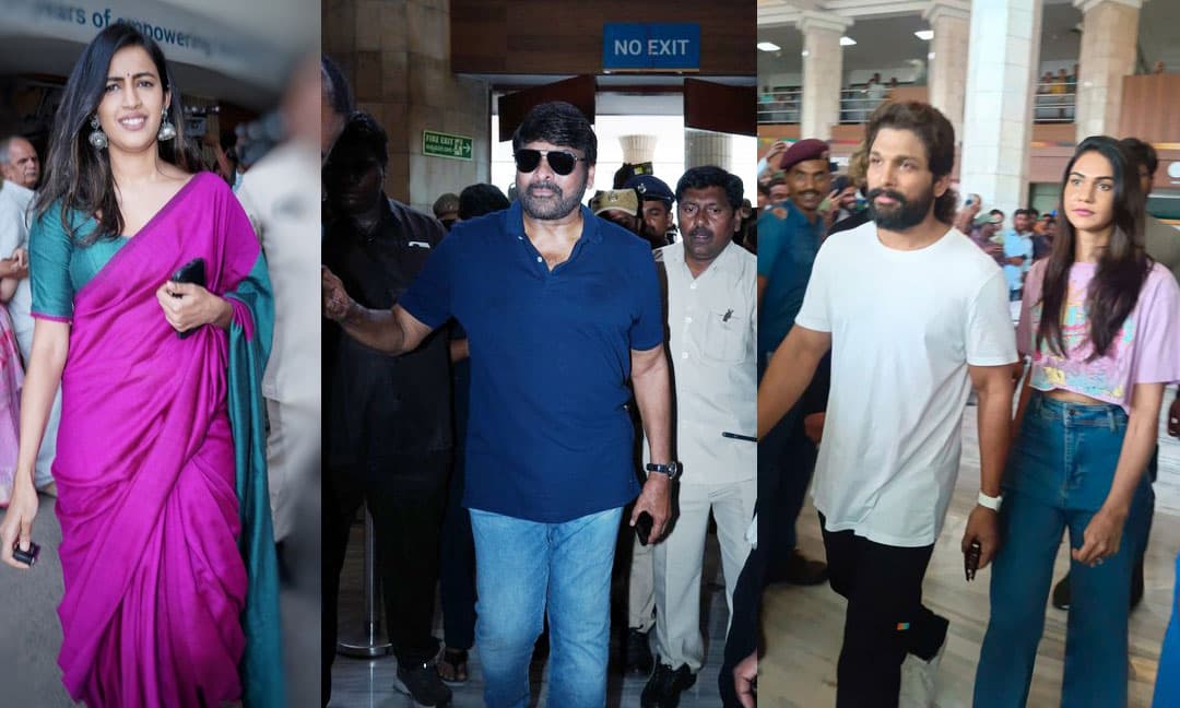 Mega Fans Hungama At Apollo Hospitals