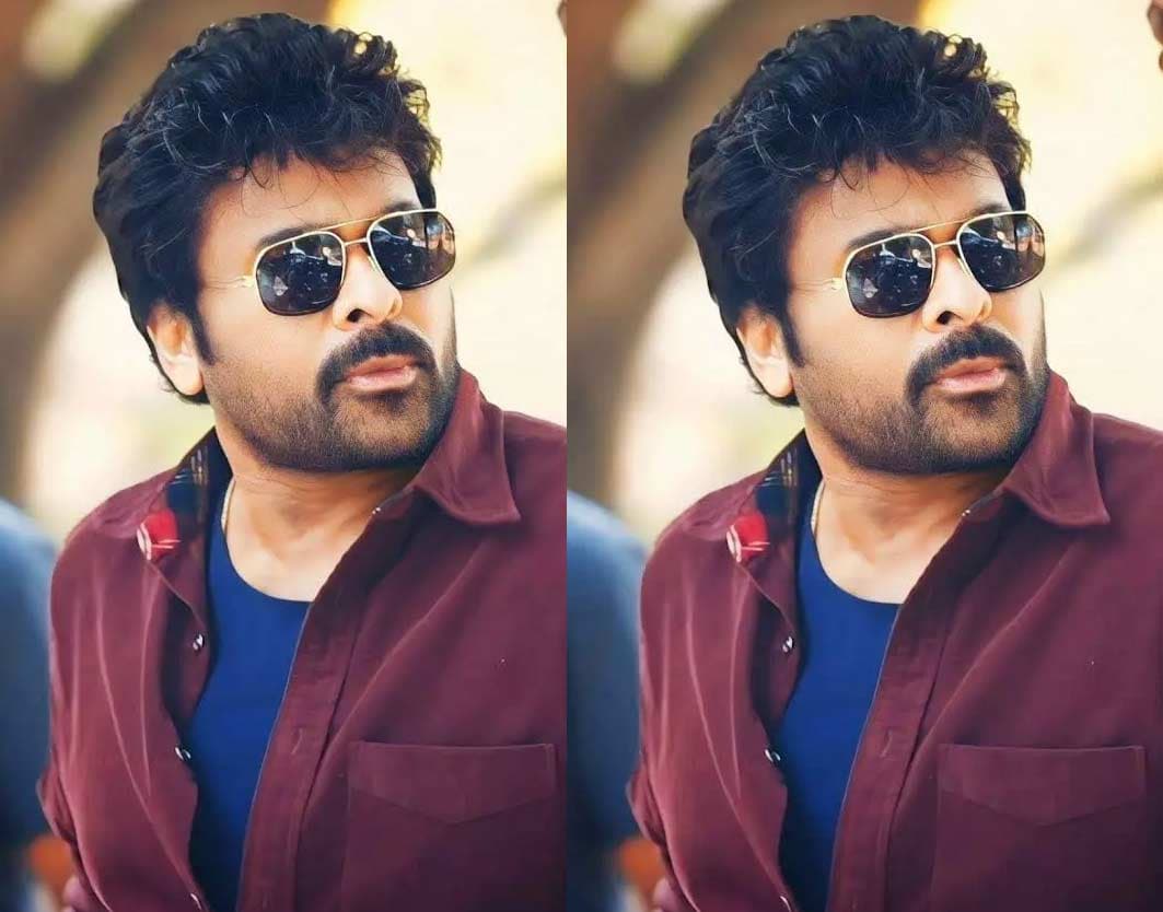 Megastar Chiranjeevi his new look 