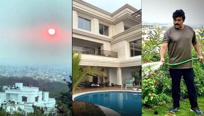Megastar Chiranjeevi House Full Video..