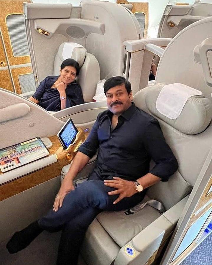 Megastar Chiru in Vacation mode