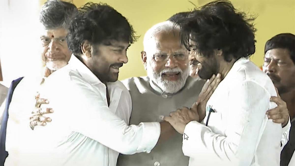 Megastar Chiru tweet about Narendra Modi