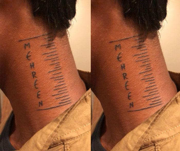 Mehreen gets tattoo surprise
