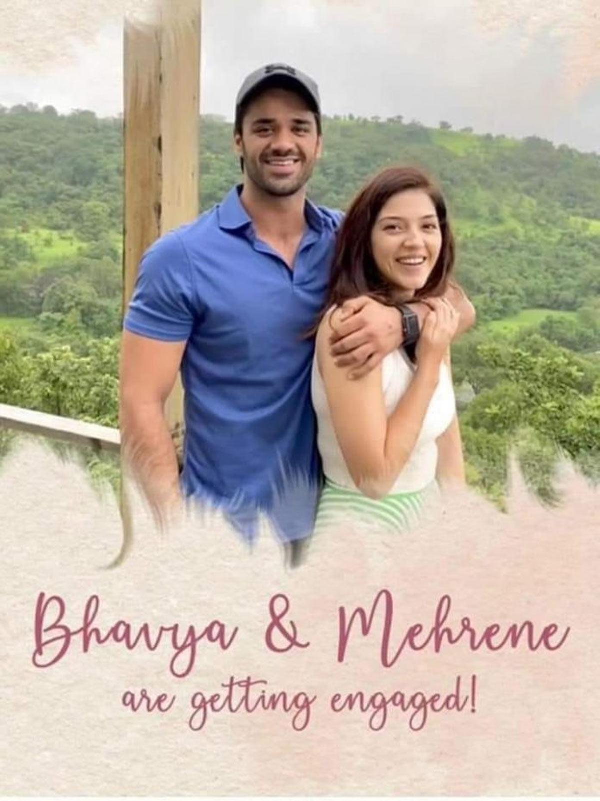 Mehreen getting engaged to MLA's SON