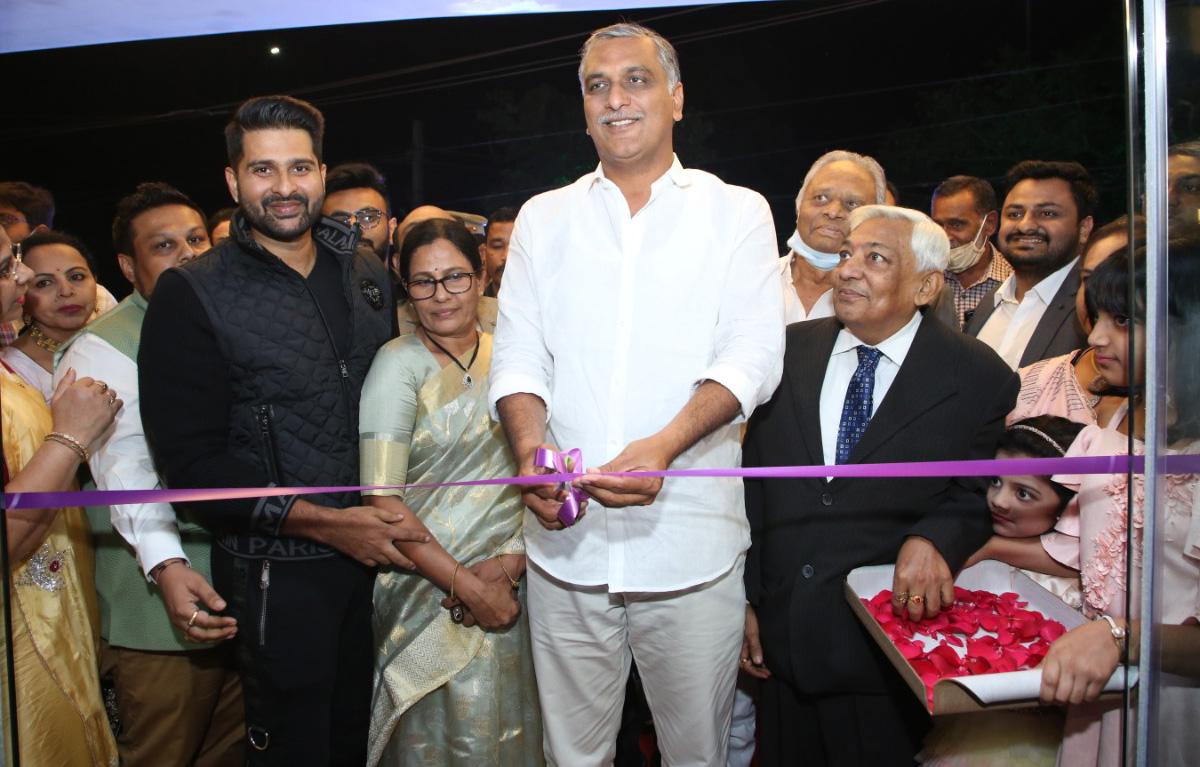 Minister Harish Rao who started the Matisse company