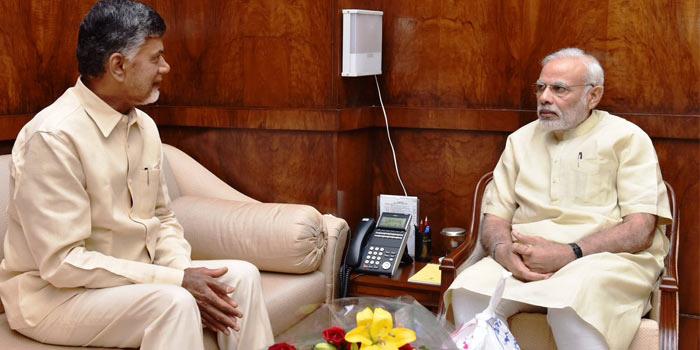 Modi Insults Chandrababu Naidu