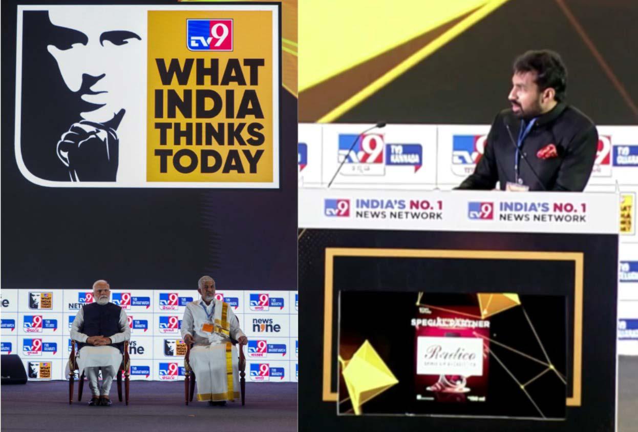 Modi participates in the What India Thinks Today Summit