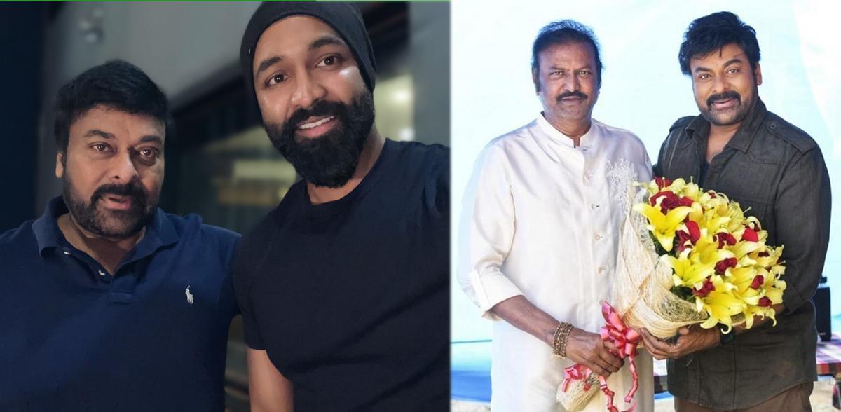 Mohan babu meet Chiranjeevi 