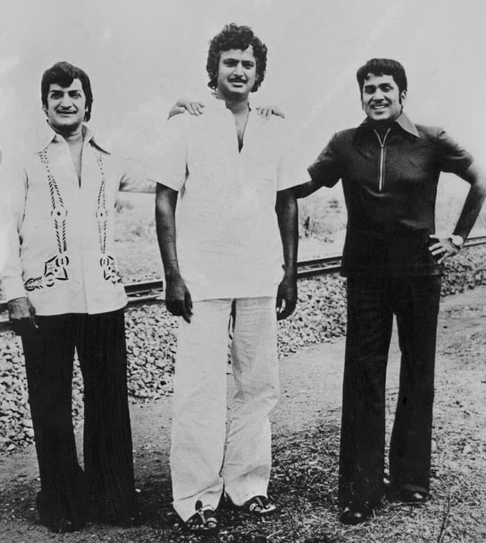 Mohan Babu Posted NTR And ANR Photo