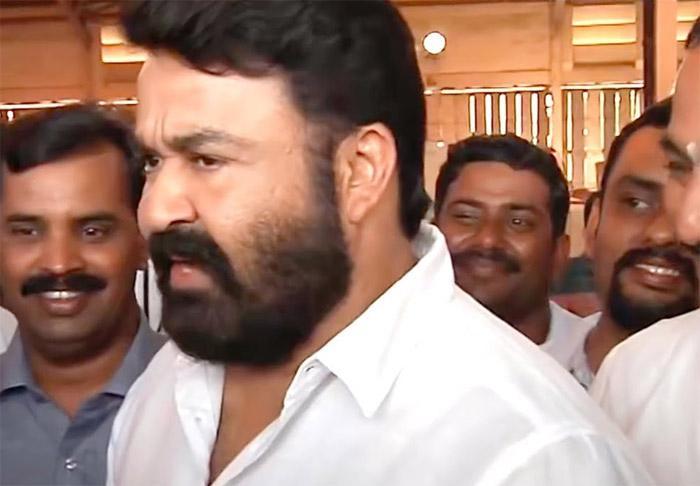 Mohan Lal Angry on Media