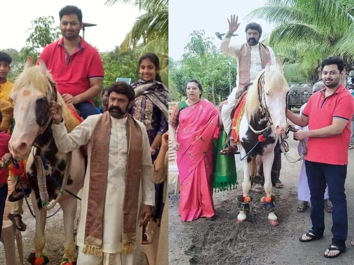 Mokshagna at Sankranthi celebrations