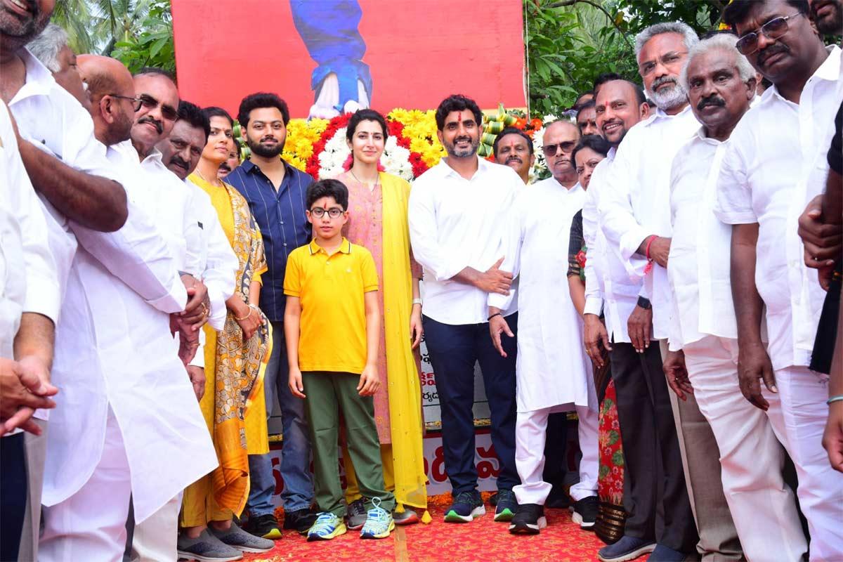 Mokshagna Teja Visuals At Yuvagalam Padayatra