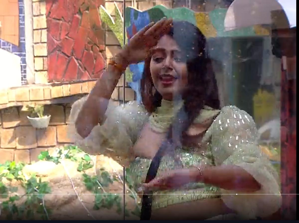 Monal Gajjar's Extra Glamour Dose In Bigg Boss Re- Union