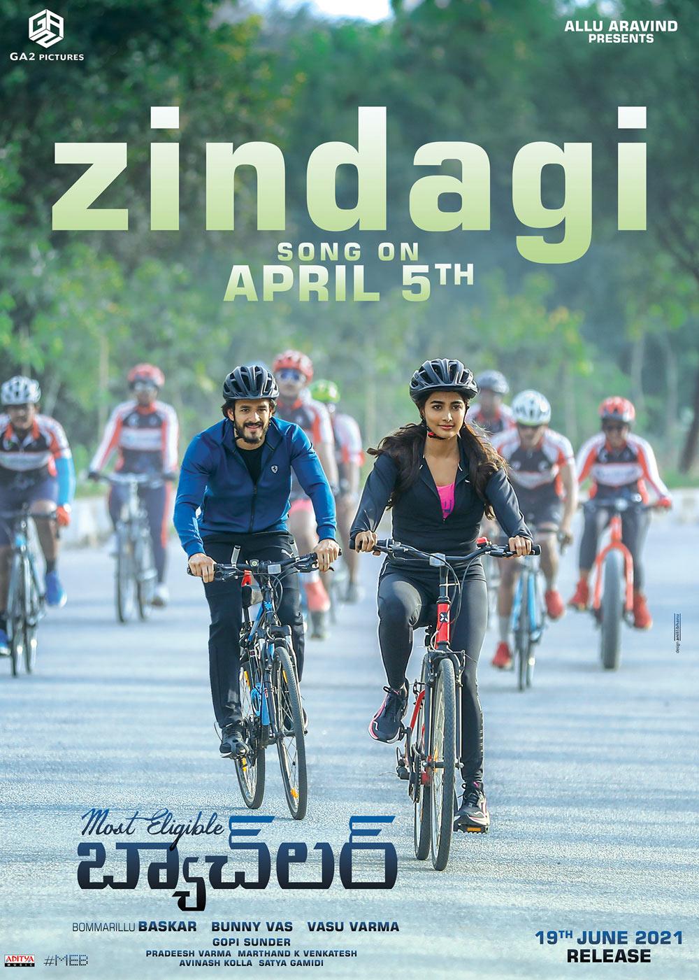 Most Eligible Bachelor Ye Zindagi song on 5th April