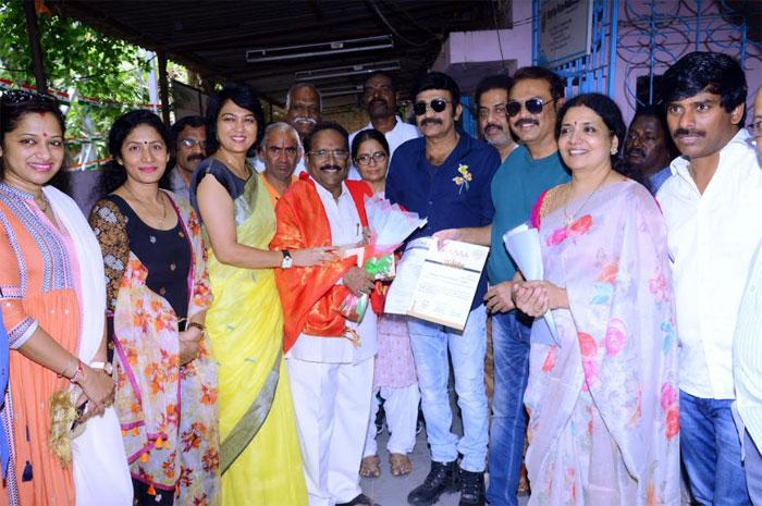 Movie Artist Association Press Meet about MAA Members