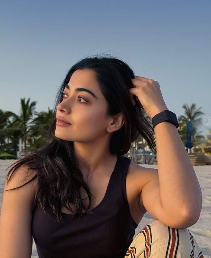 My family is happy about that matter - Rashmika