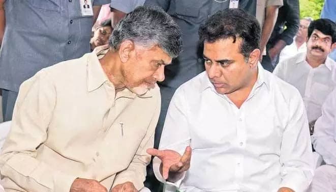 My Sympathies with Lokesh: KTR