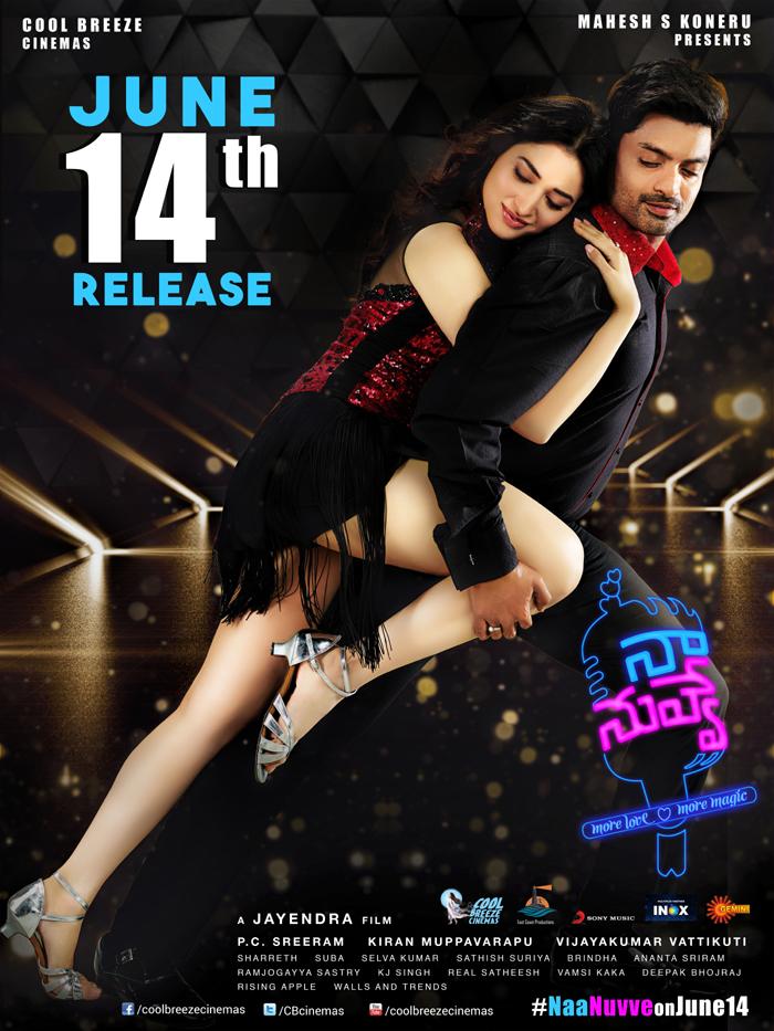 Naa Nuvve Censor Completed