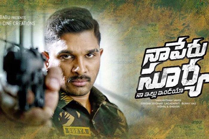 Naa Peru Surya Climax Shoot From Tomorrow