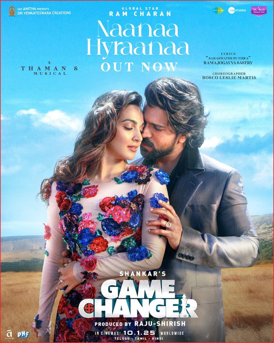 Naanaa Hyraanaa song from Game Changer