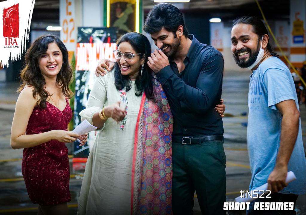 Naga Shaurya NS22 shoot resumes
