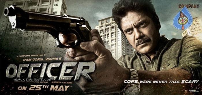 Nagarjuna and RGV's Officer First Look out