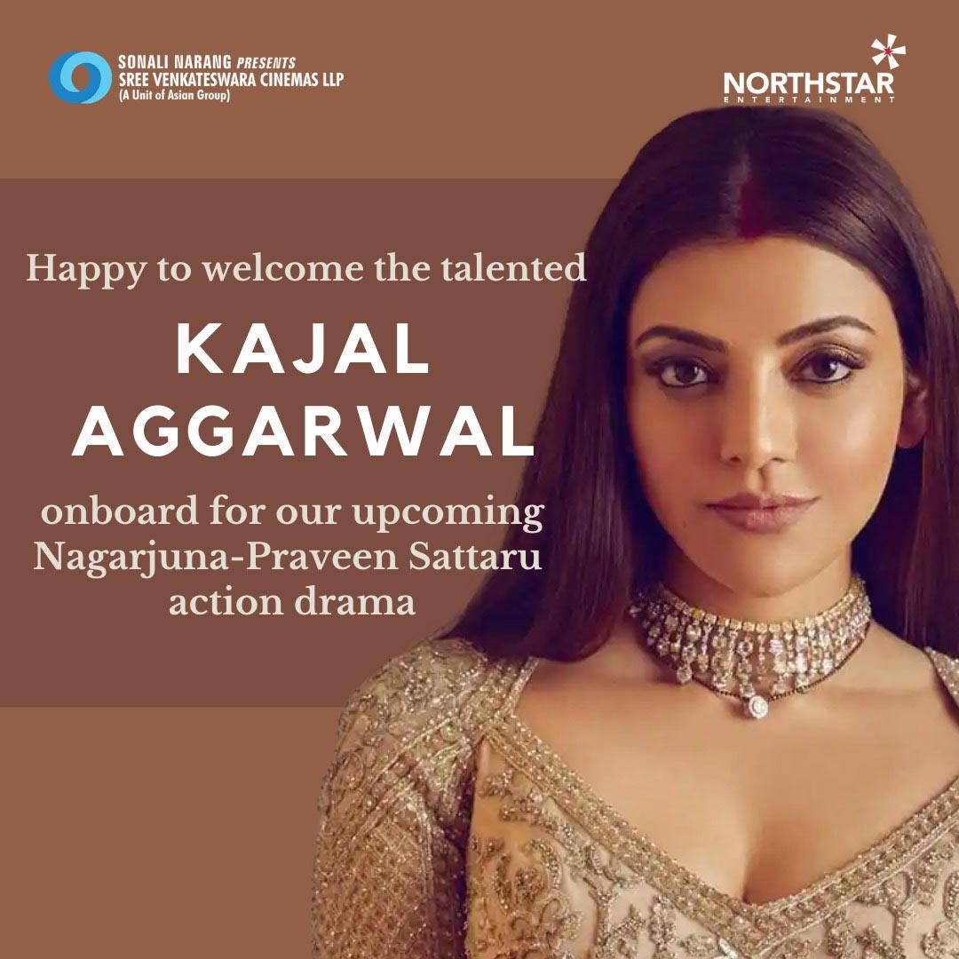 Nagarjuna Big Action Entertainer To Have Kajal Aggarwal As Heroine