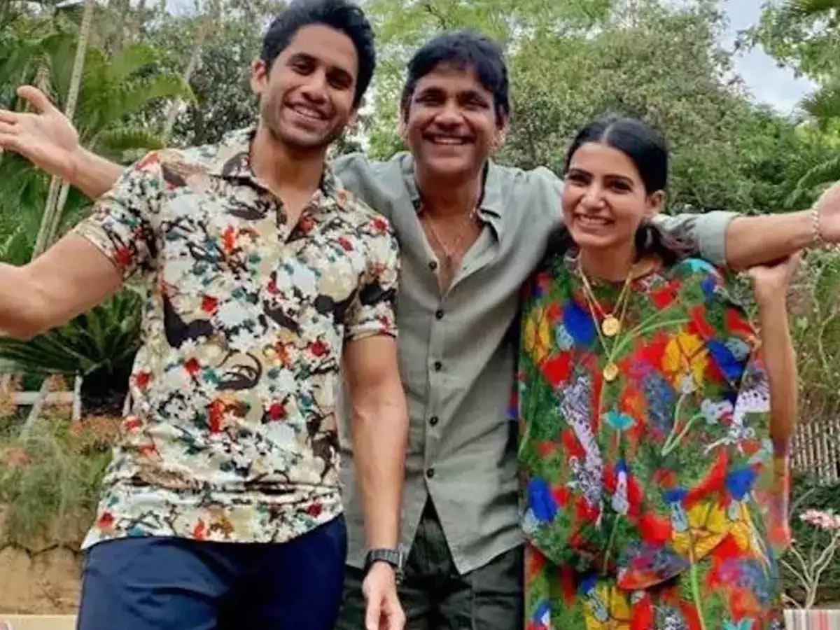 Nagarjuna, Naga Chaitanya to meet Samantha?