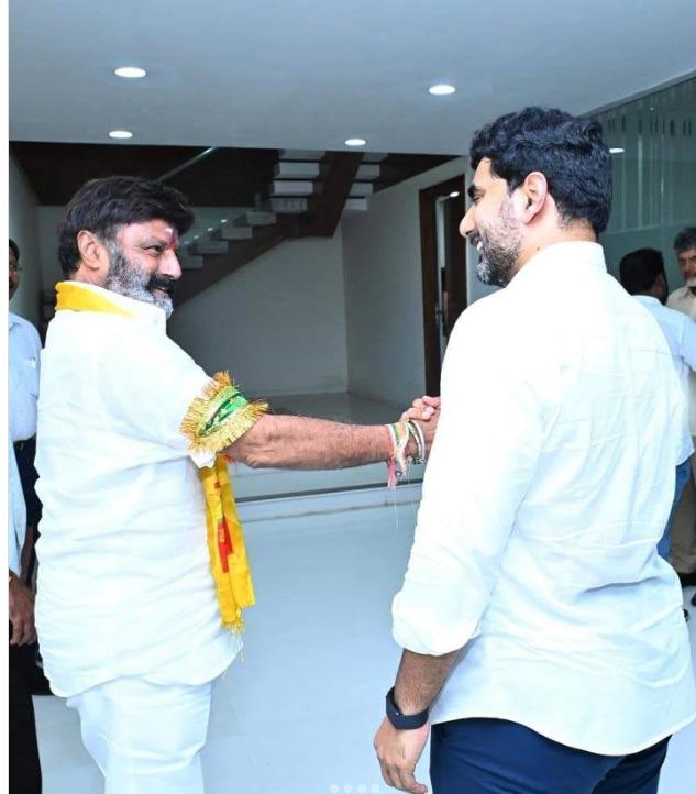 Nara Lokesh birthday wishes to Balakrishna