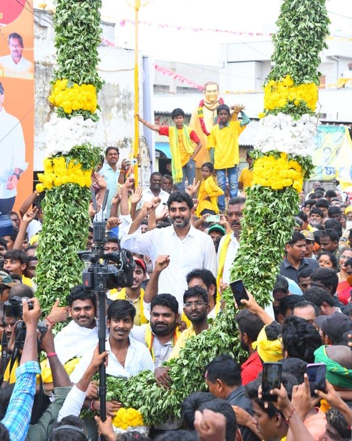 Nara Lokesh changed strategy