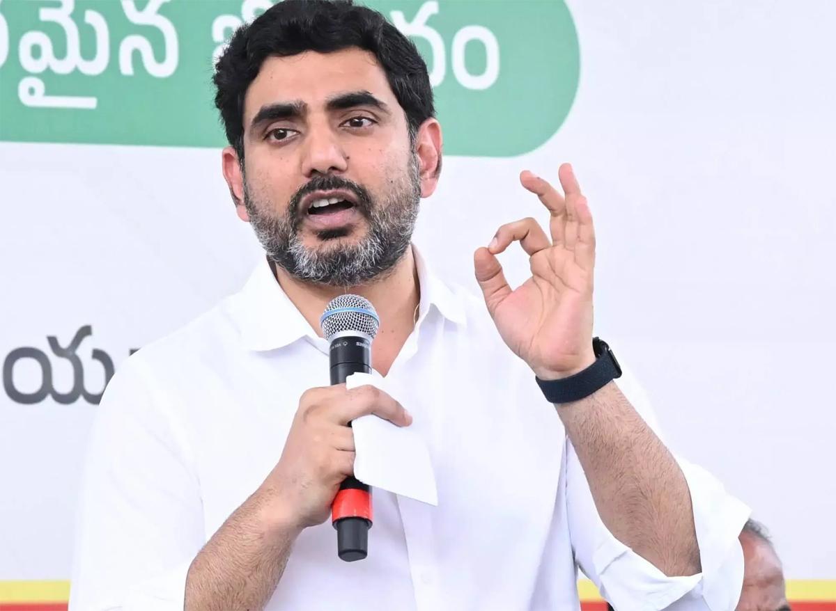 Nara Lokesh Tweet on AP investments